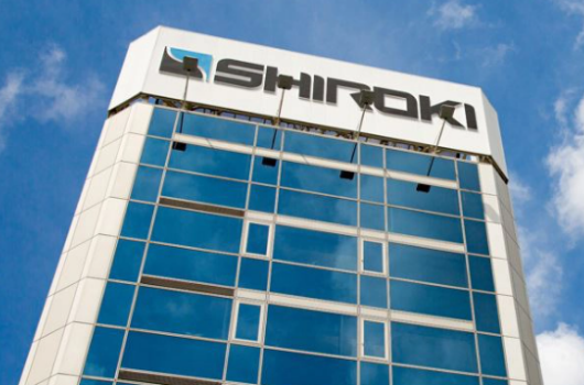 シロキ産業のビル